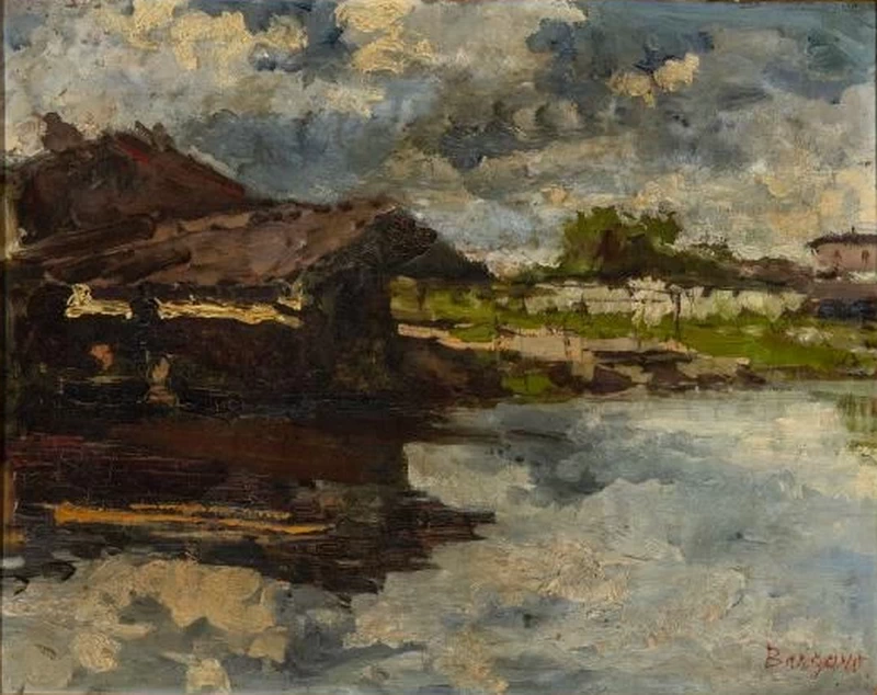 Case in riva alla laguna